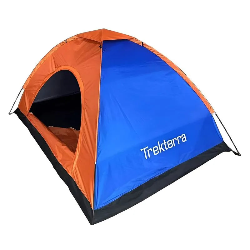 Carpa camping 3 a 4 personas TK-2740 azul
