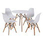 Comedor + 4 sillas Atrilsb III blanco M+Design