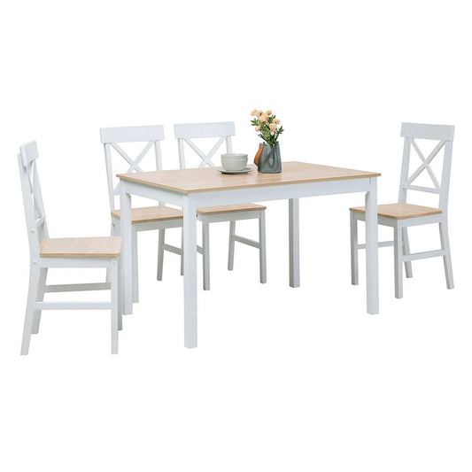 Comedor 4 Sillas Romance 2.0 natural M+Design