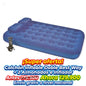 Combo Colchón Inflable Doble + 2 Almohadas + Bomba Manual