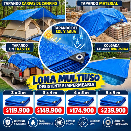 Lona multiusos impermeable