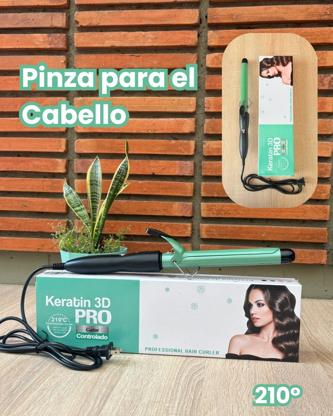 PINZA RIZADORA