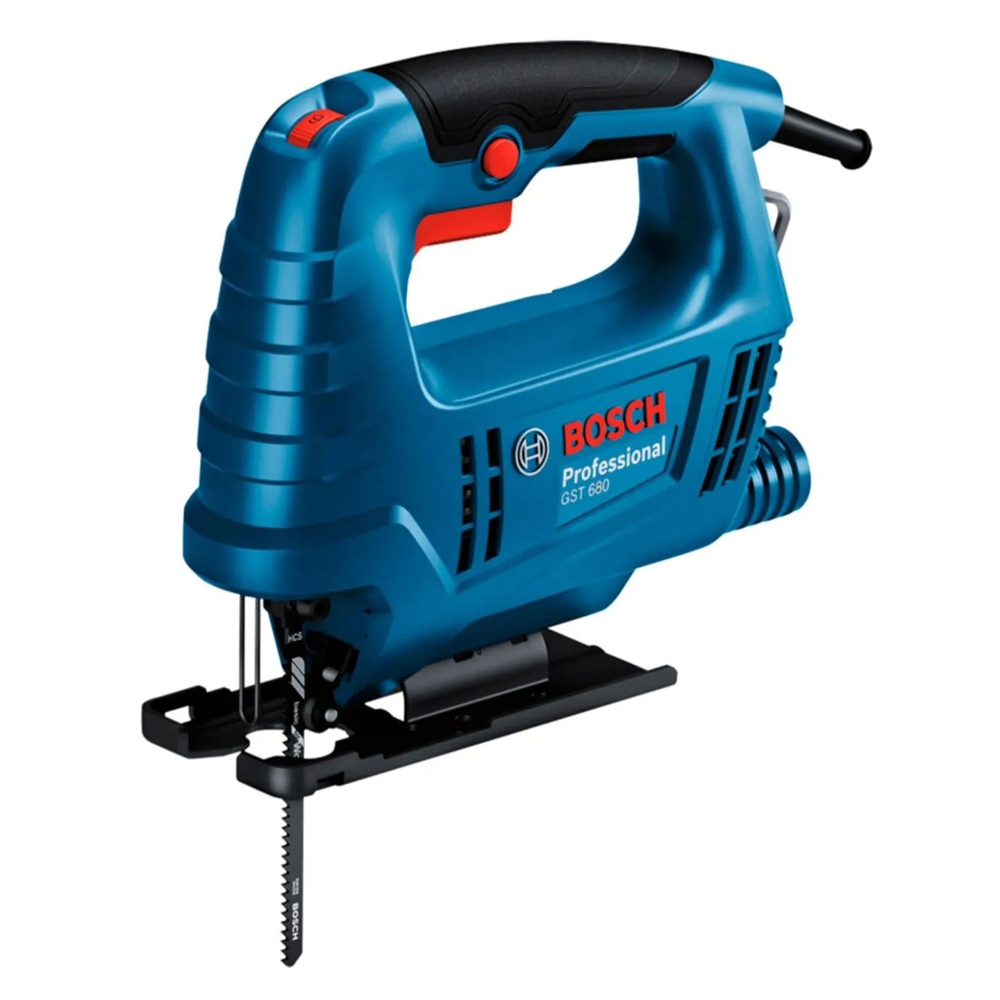 Sierra caladora GST680 110V 500W con 1 hoja de corte Bosch