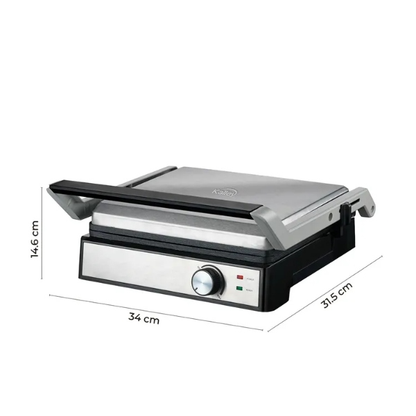 Asador Grill KALLEY K-SG Panini Negro
