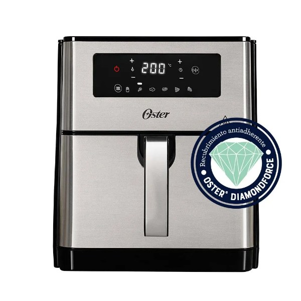 Freidora de Aire Oster con Panel Digital 9 Litros CKSTAF90D