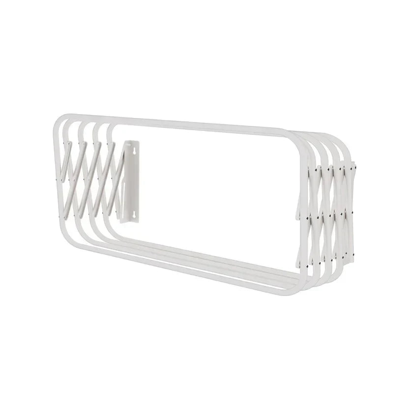 Tendedero Pared Extensible 100x94cm 25kls 9t Blanco