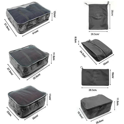 Organizadores de Equipaje X8 Bolsas Para Viaje